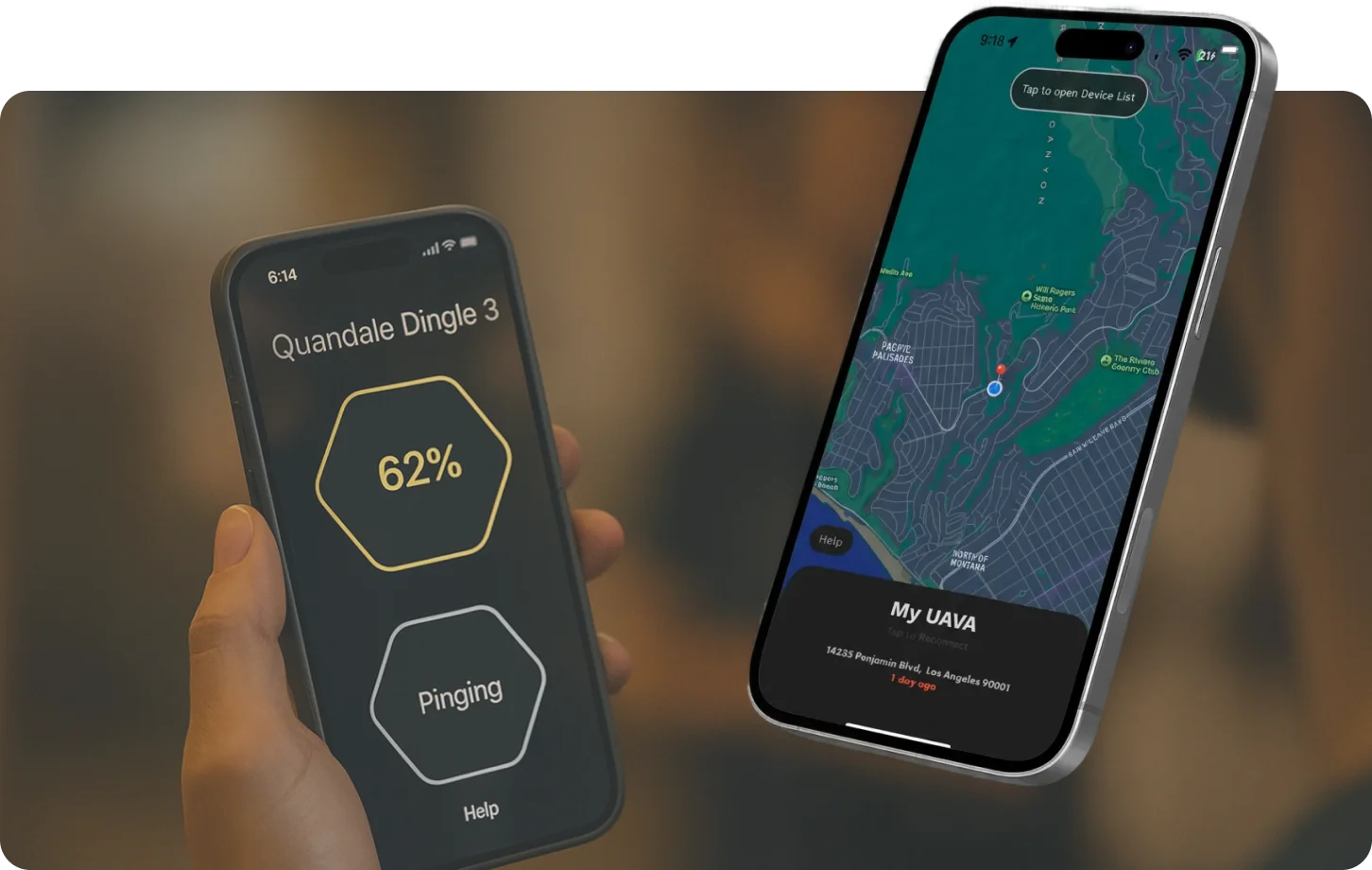 UAVA Labs App Screenshot